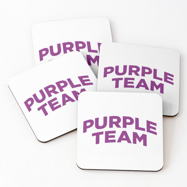 Item preview, Purple Team (Purple Text on White) designed and sold by STUDIO-72.