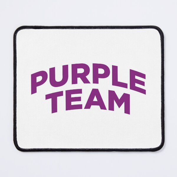Item preview, Purple Team (Purple Text on White) designed and sold by STUDIO-72.