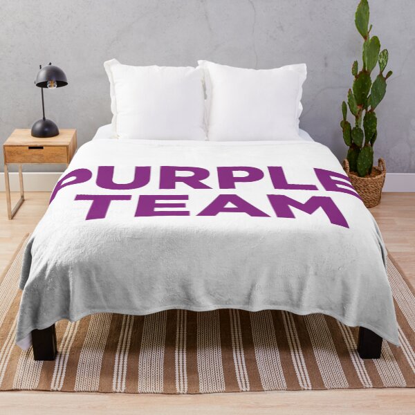 Item preview, Purple Team (Purple Text on White) designed and sold by STUDIO-72.