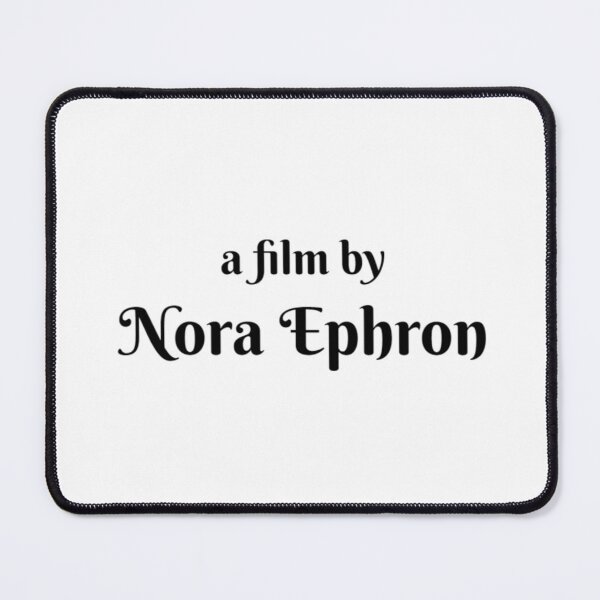 Item preview, a film by Nora Ephron | RomCom Movie Lovers designed and sold by CuddleStore.