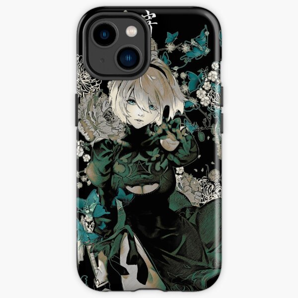 Butterflies and garden iPhone Tough Case