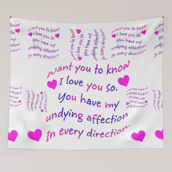 Item preview, Love You designed and sold by kristalcurt.