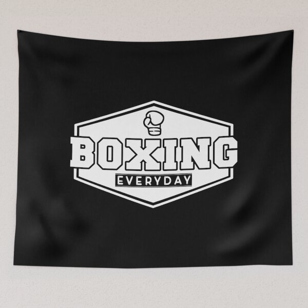 Item preview, Boxing everyday (white) designed and sold by JayPaburisat.