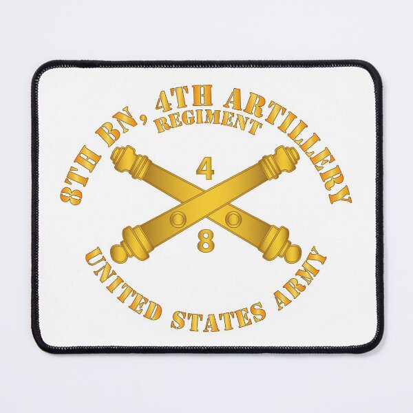 Item preview, Army - 8th Bn 4th Field Artillery Regt - w Arty Branch designed and sold by Military Insignia Products.