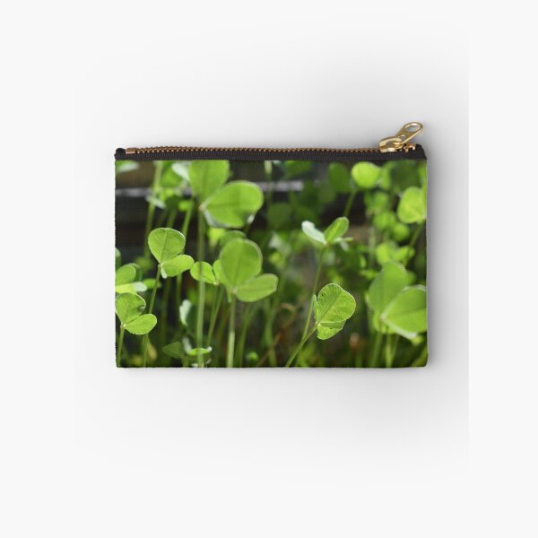 Item preview, Fresh green clovers in the summer designed and sold by mariya-ivanova.