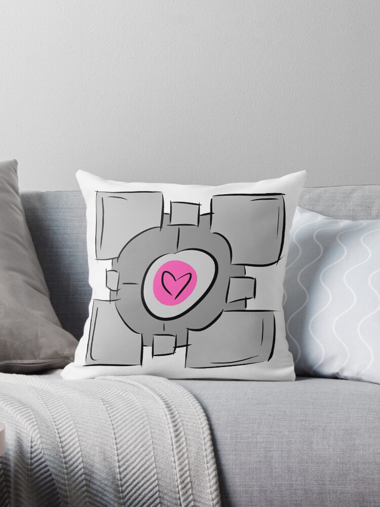 companion cube pillow