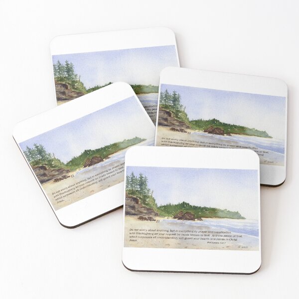 Item preview, Peace that Surpasses Understanding- Phil. 4:6-7 designed and sold by Diane Hall Watercolors.