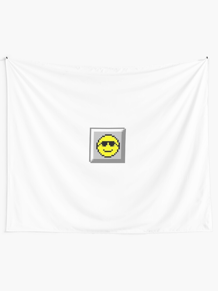 Minesweeper Retro Smiley Face Tapestry By Maybeoffensive Redbubble - minesweeper on roblox