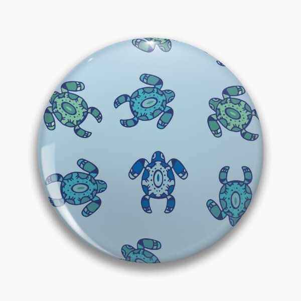 Item preview, Turtles Swimming on Blue designed and sold by PegasusDesigns.