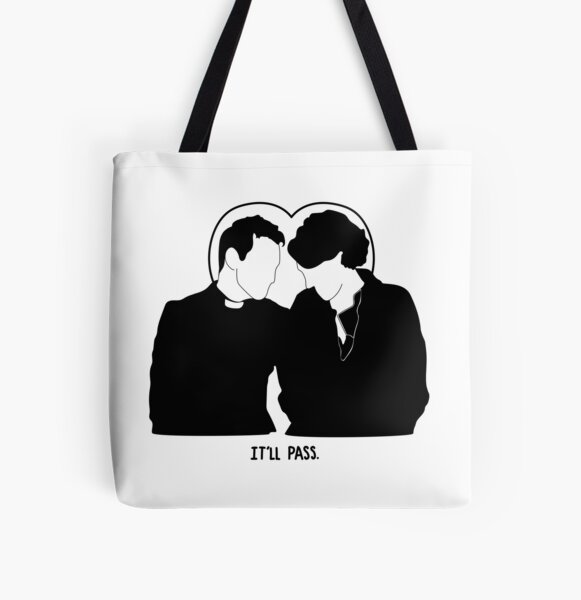 Vista previa del artículo con la obra «Ilustración de Fleabag "Pasará"», diseñado y vendido por Undisclosed Aesthetic.