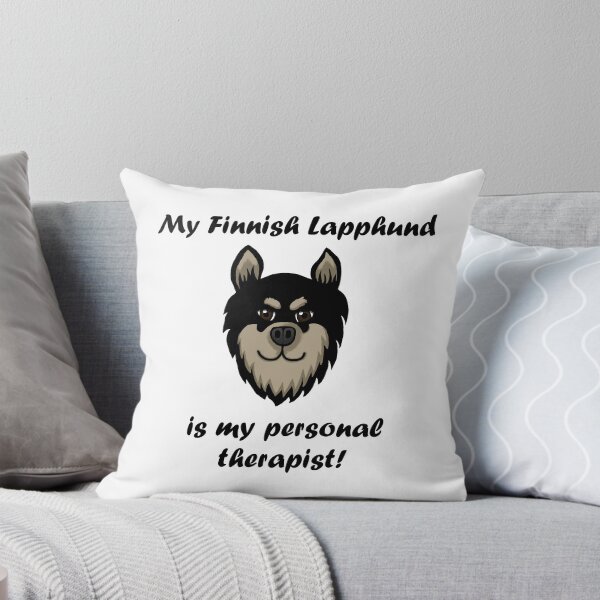 Item preview, Mi Lapphund finlandés es mi terapeuta personal designed and sold by IsyPuttrus.