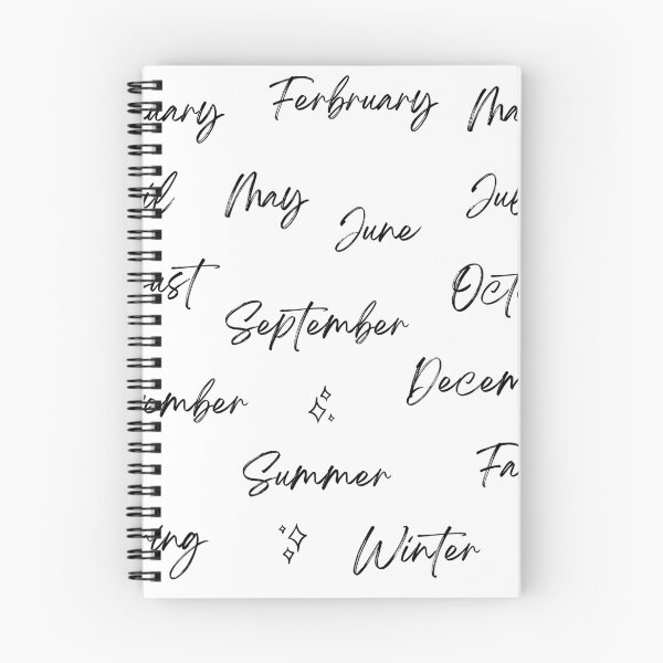 Item preview, For Journal Planners Months and Seasons US designed and sold by JaneDesignsForU.