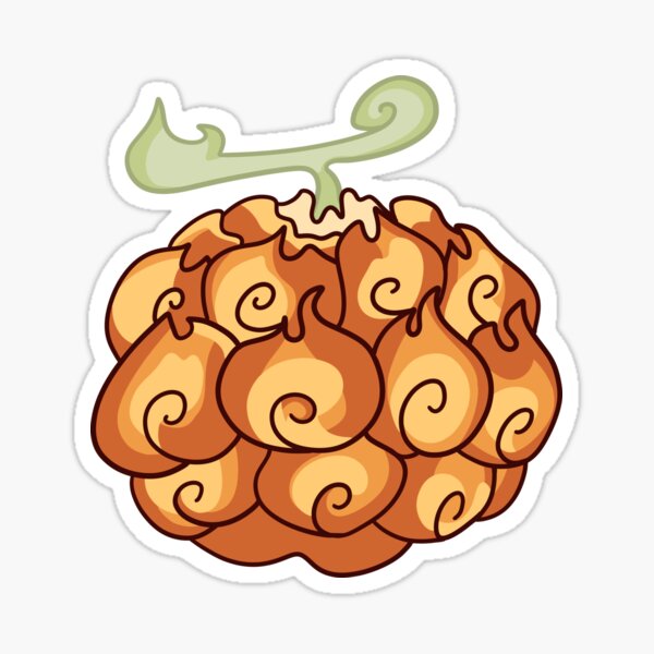 Flame Flame Fruit - Mera Mera No Mi - Sticker