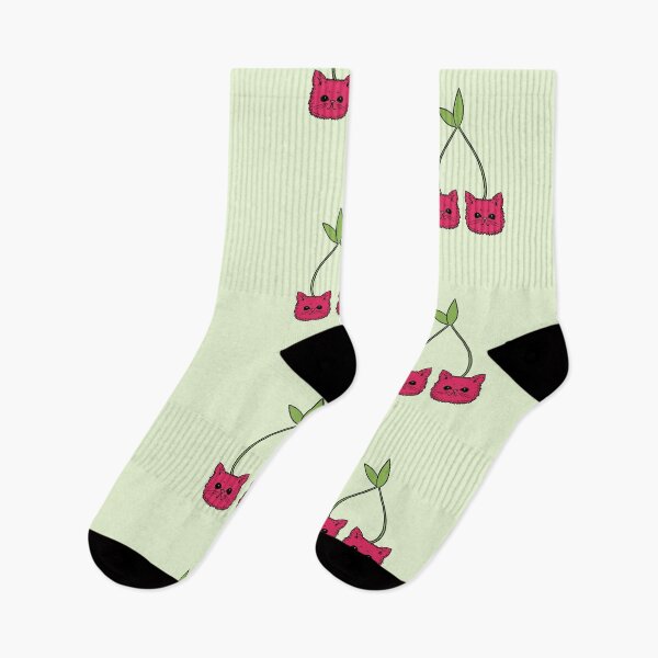 Item preview, cherry cats designed and sold by pixie-bubbles.