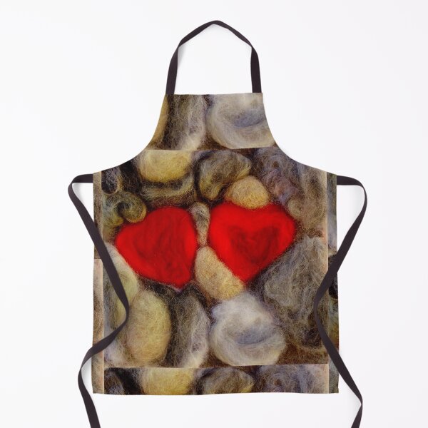 Item preview, duo hearts on a pebble beach designed and sold by FLEURDELAINE04.