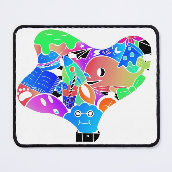 Item preview, Colorful doodles designed and sold by WinterJasmin.