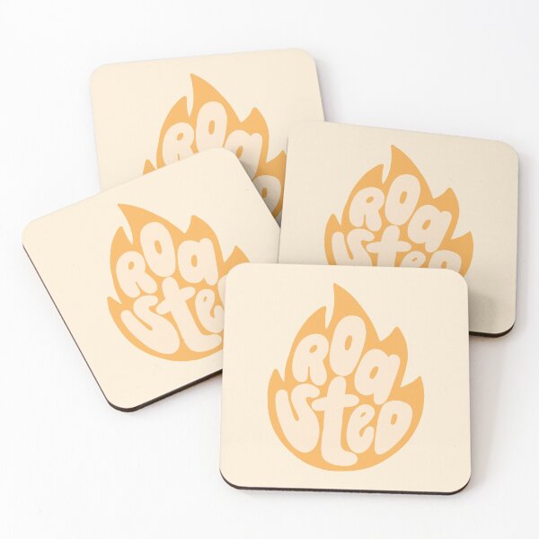 Item preview, Roasted Lettering (Orange) designed and sold by PepAndGrace.