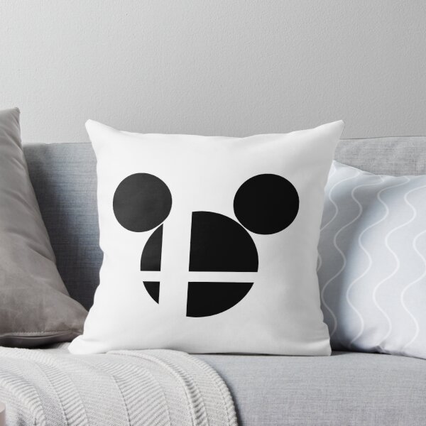 Item preview, Black and white Smash symbol designed and sold by joseanimates.