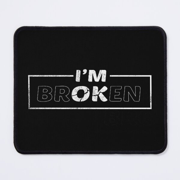 Item preview, I'm OK Broken T-Shirt designed and sold by youssefattigui.