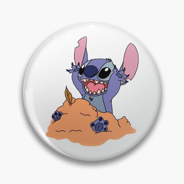 Item preview, Stitch with his sand castle designed and sold by lauren alanna's shop :).