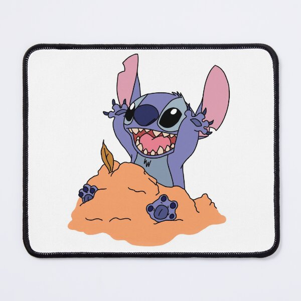 Item preview, Stitch with his sand castle designed and sold by lauren alanna's shop :).