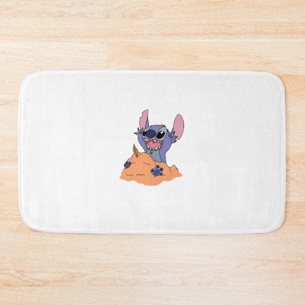 Item preview, Stitch with his sand castle designed and sold by lauren alanna's shop :).