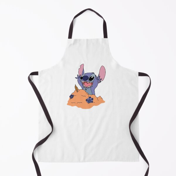 Item preview, Stitch with his sand castle designed and sold by lauren alanna's shop :).