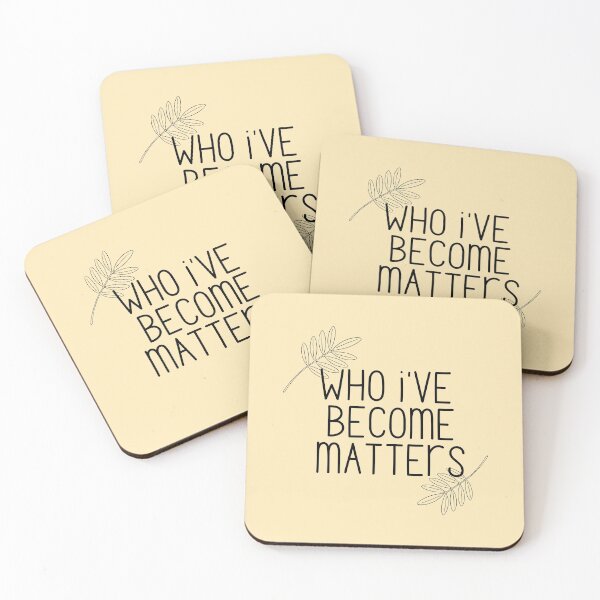 Item preview, WHO I'VE BECOME MATTERS designed and sold by successmom.