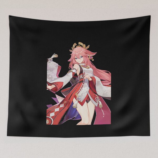 Item preview, Yae Miko - Genshin impact designed and sold by Omagatoki.