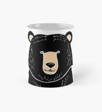 Freundlicher schwarzer Bär Tasse (Standard)