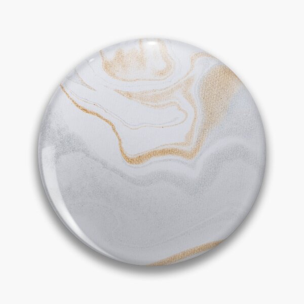 Item preview, White & Gold Liquid Marble designed and sold by newburyboutique.