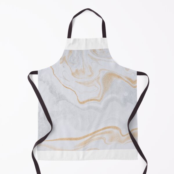 Item preview, White & Gold Liquid Marble designed and sold by newburyboutique.