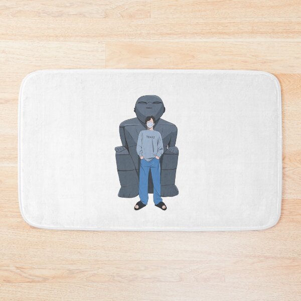 Item preview, V with a Statue KPOP Illustration designed and sold by kimrora.