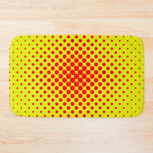 Item preview, Red Dots with yellow background designed and sold by Md Rashid  Hasan.