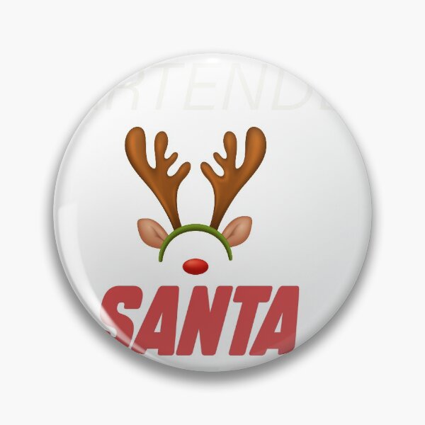 Item preview, Be Nice To The Bartender Santa Is Watching Christmas Funny designed and sold by designreb.