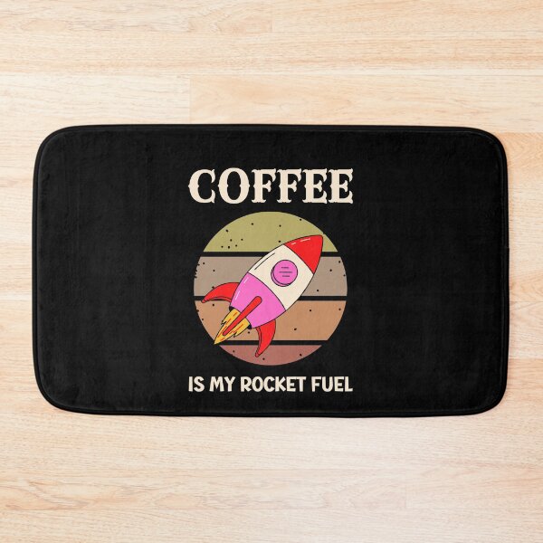 Item preview, Coffee Is My Rocket Fuel designed and sold by Einstein12345.