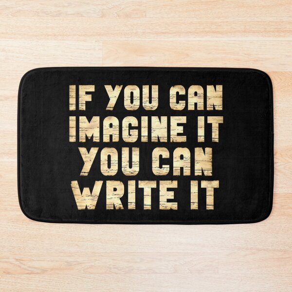 Item preview, If You Can Imagine it, You Can Write it, Vintage Parchment designed and sold by ACC .