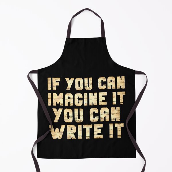 Item preview, If You Can Imagine it, You Can Write it, Vintage Parchment designed and sold by ACC .