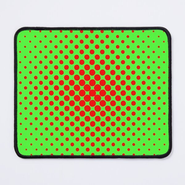 Item preview, Red Dots with green background designed and sold by Md Rashid  Hasan.