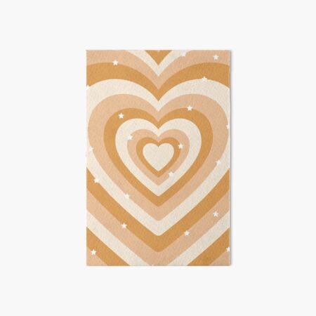 Aesthetic y2k pink pastel hearts with stars  Art Board Print for Sale by  Angela Aurel