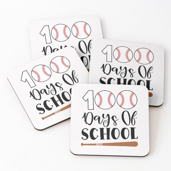 Item preview, 100 Days Of School Baseball 100th Days Teacher Kids designed and sold by clothesy7.
