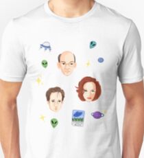 X Files - FBI Agents Unisex T-Shirt
