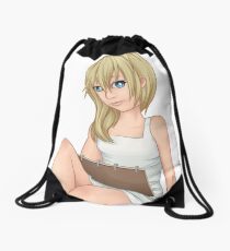 Namine Sketchbook Drawstring Bag