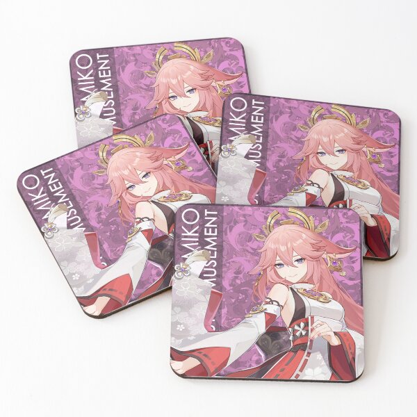 Item preview, Yae Miko :: Guuji :: Yae Sakura Genshin Impact designed and sold by dudu-inpajamas.