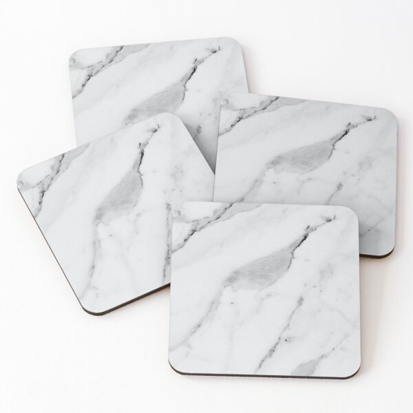 Item preview, Elegant White Gray Marble Stone designed and sold by newburyboutique.