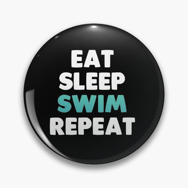 Item preview, Eat Sleep Swim Repeat designed and sold by swimarts.
