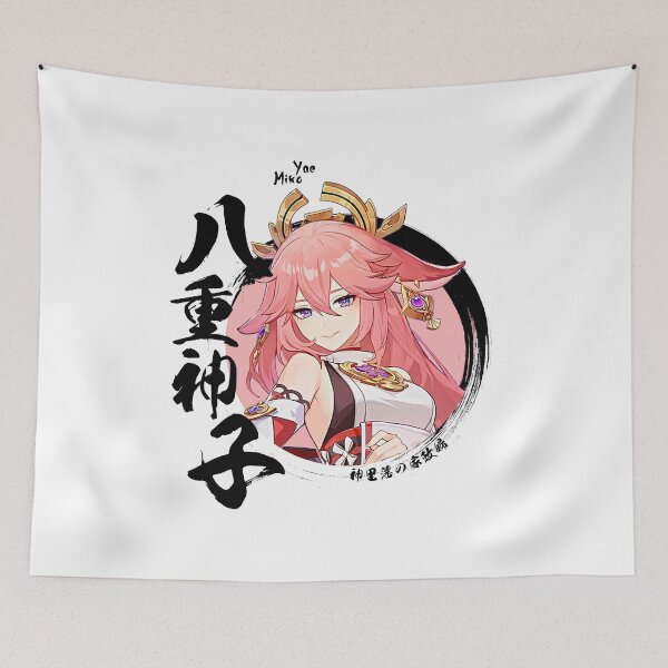 Item preview, Yae Miko - Genshin impact designed and sold by Omagatoki.