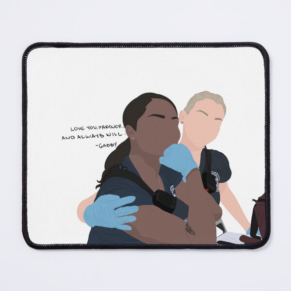 Item preview, Gabby & Sylvie Chicago Fire “Love you partner” designed and sold by erinsartstuffs.