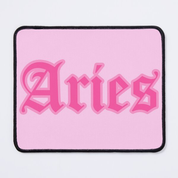 Item preview, Aries Zodiac Pink Astrology Aesthetic designed and sold by Creative Brat Design Studio.