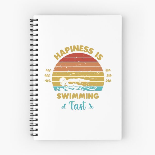 Item preview, Hapiness is swimming fast designed and sold by swimarts.